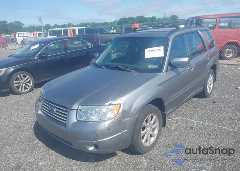 2007 Subaru Forester 2.5X z USA, uszkodzony, nr VIN JF1SG65677H740067